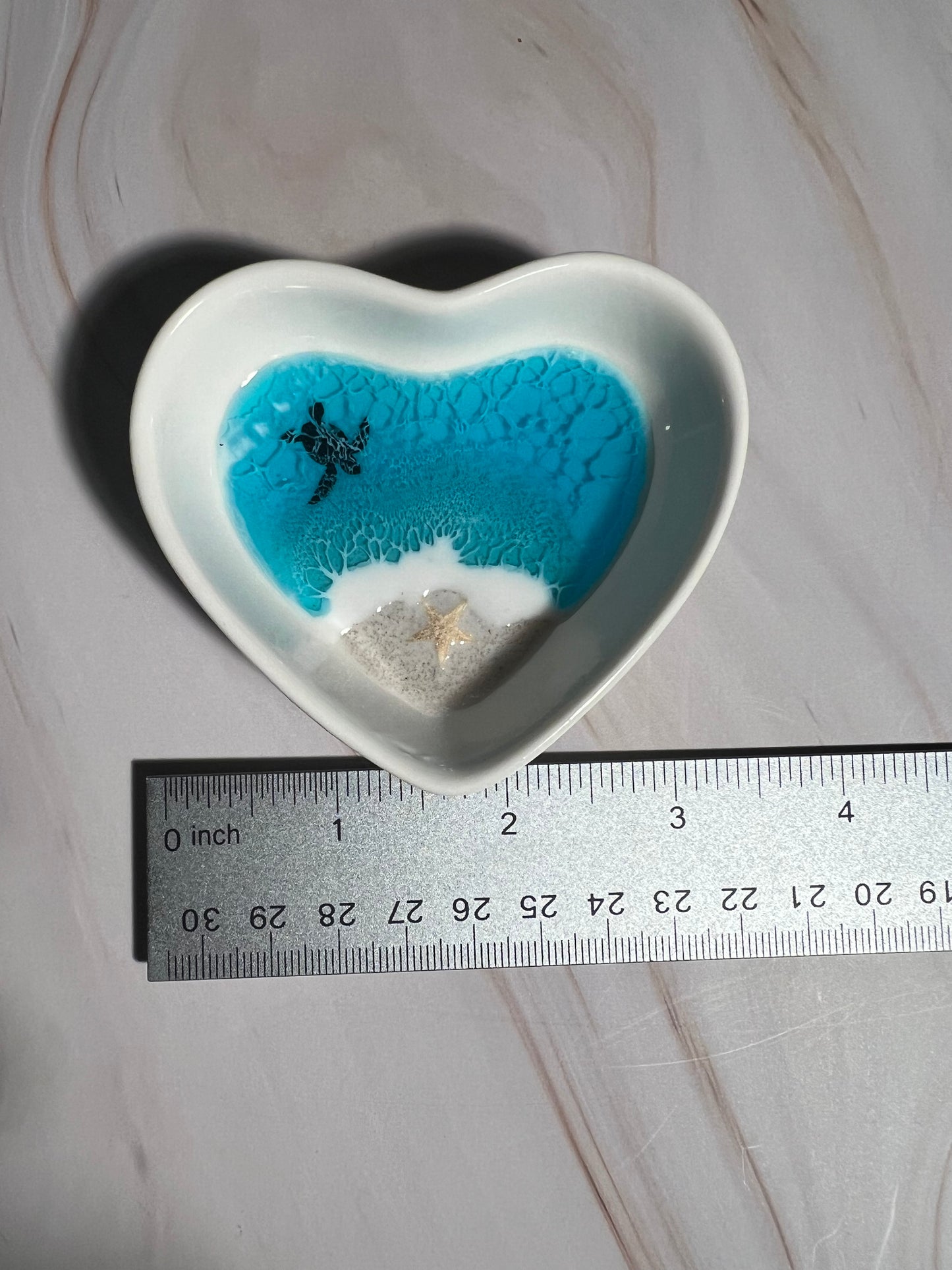 3” Ceramic Heart Ring Dishes